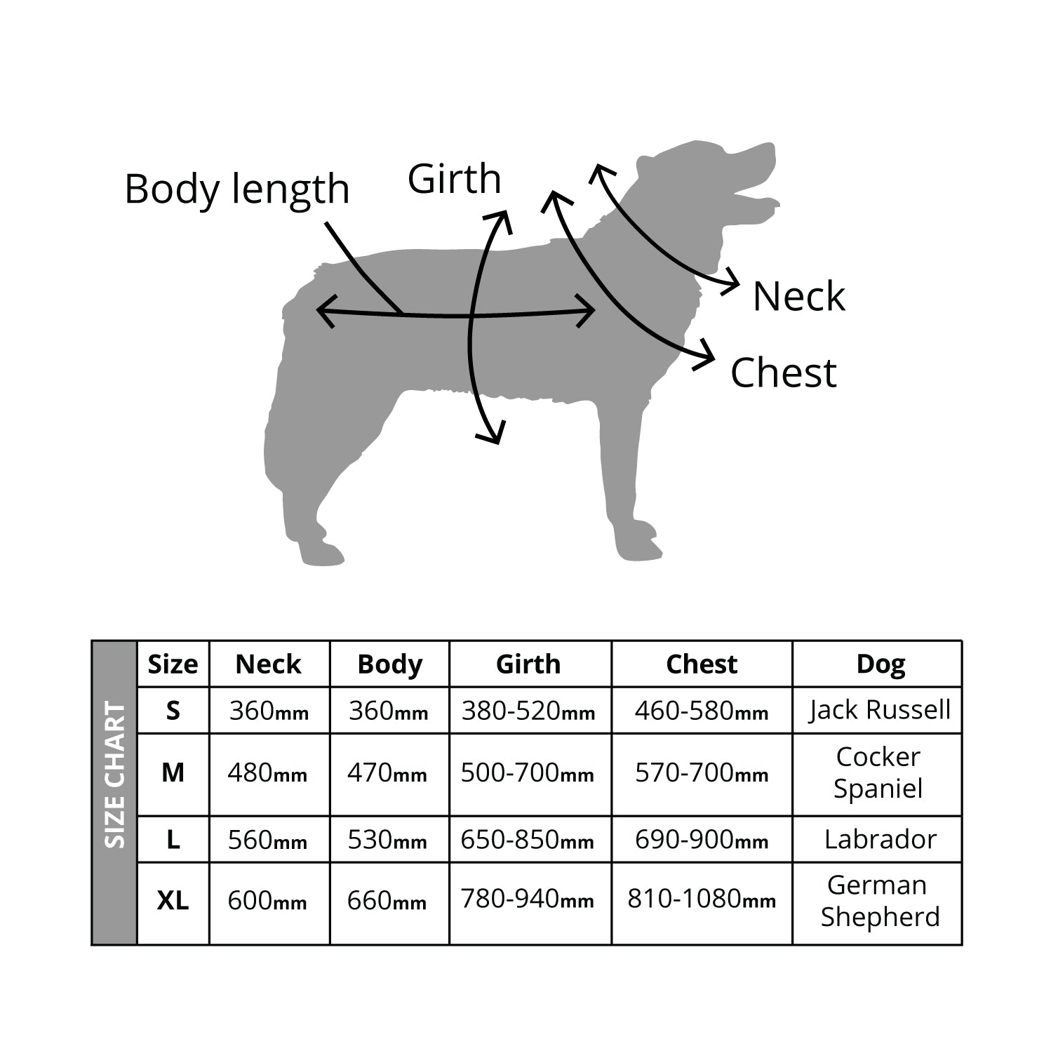 Fleece Lined Dog Coat