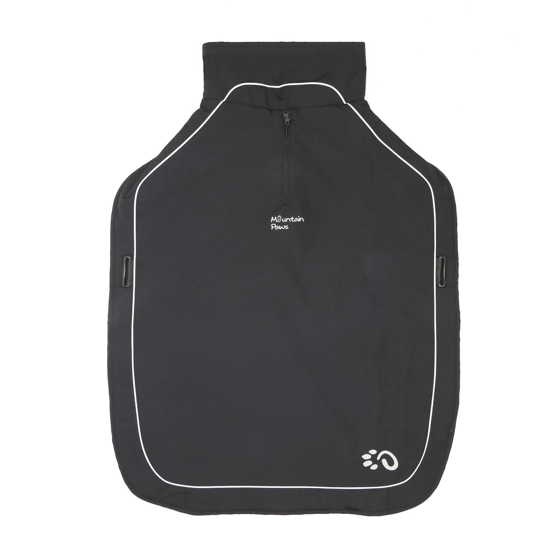 Fleece Lined Dog Coat - variant[Black]