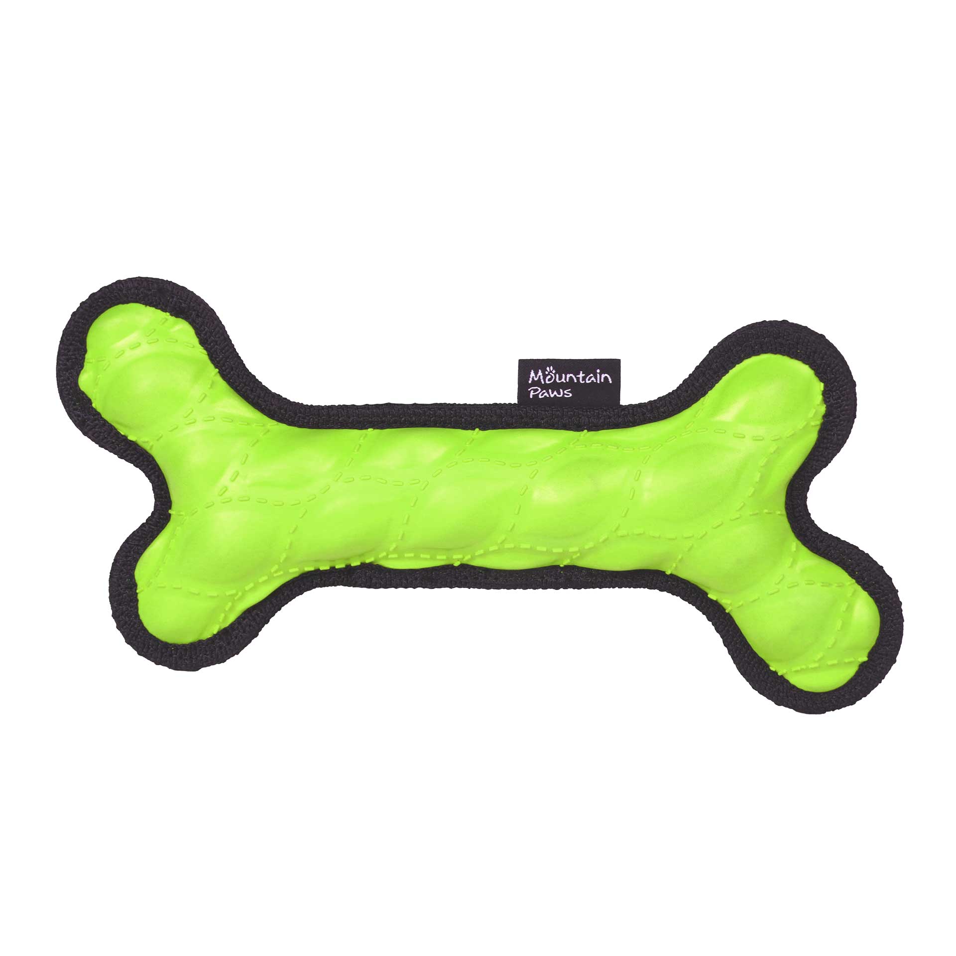 Rubber Bone Dog Toy - variant[Green]